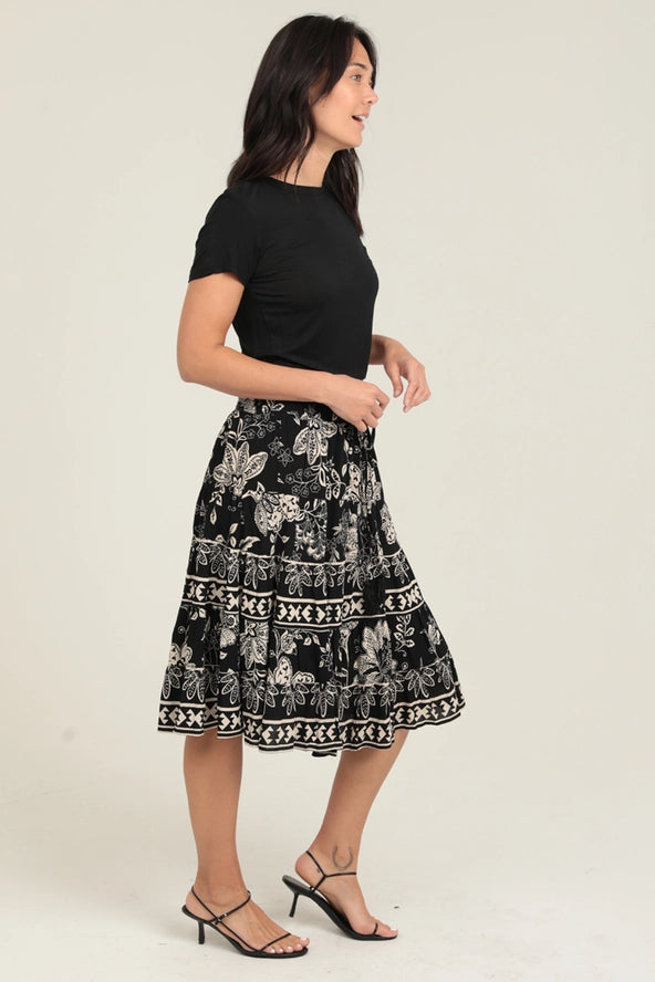 The Meg Tie Waist Skirt