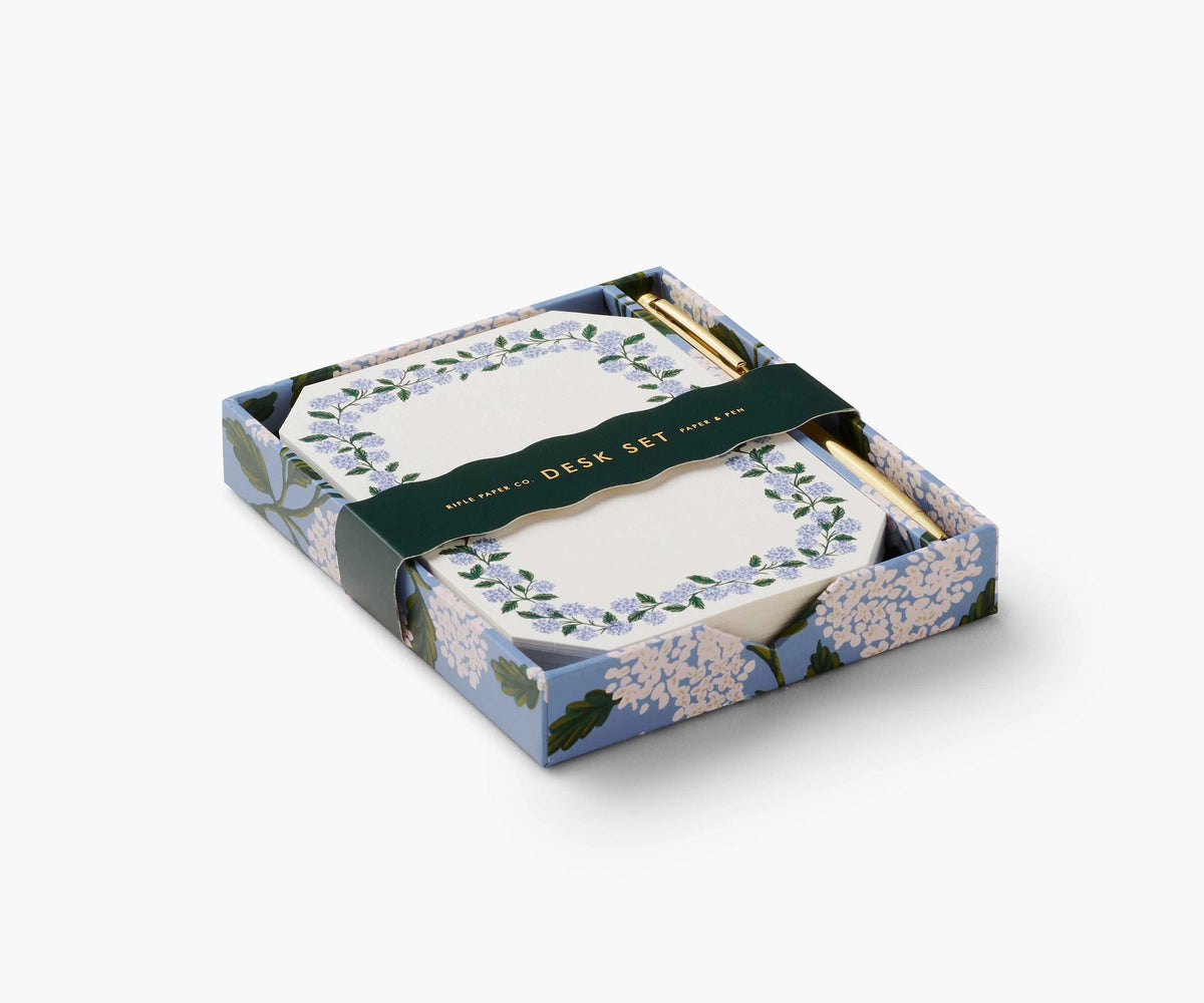 Hydrangea Note Writing Set | Florence Adams