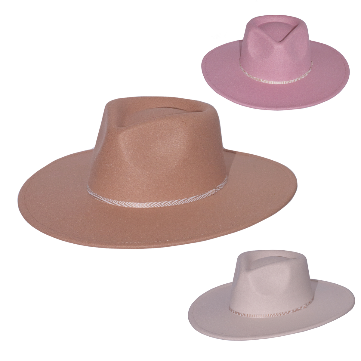 Vegan Felt Rancher Hat Florence Adams