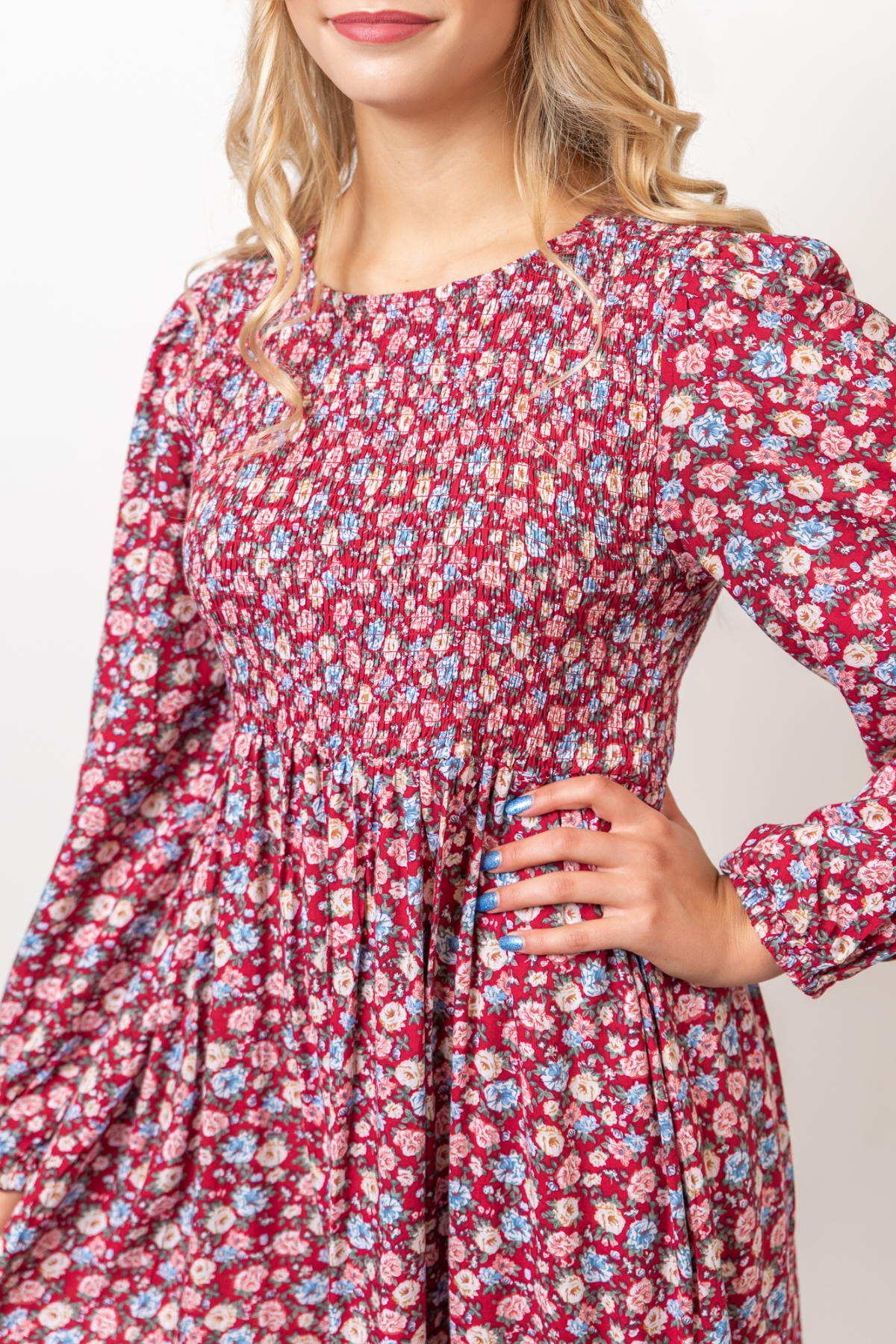 The Edith Smocked Dress