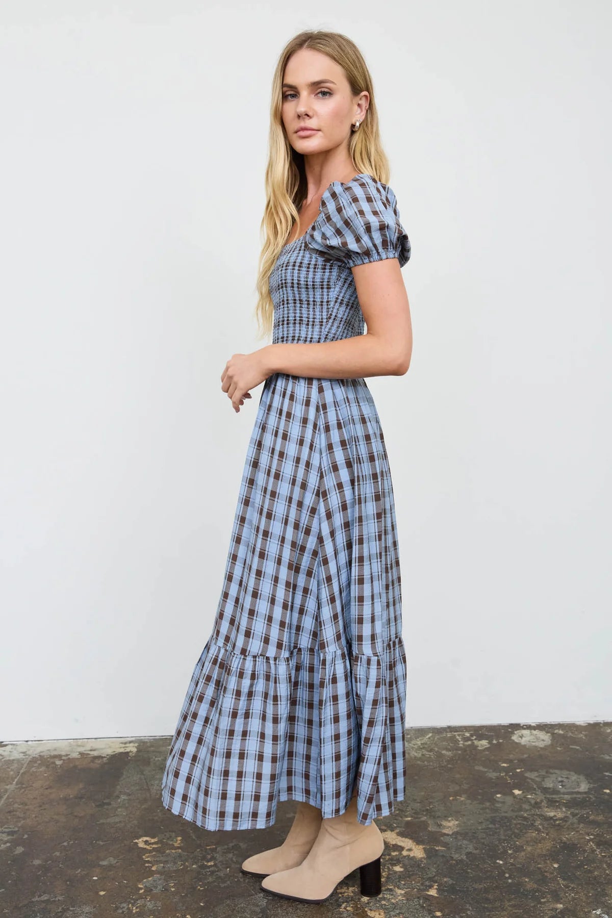 The Morgan Plaid Dress
