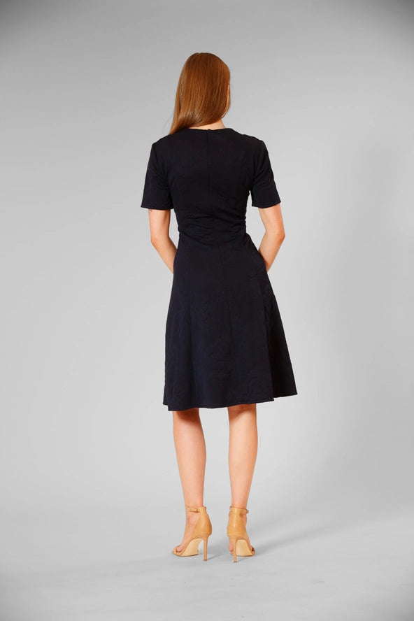 The Mae Jacquard Midi Dress