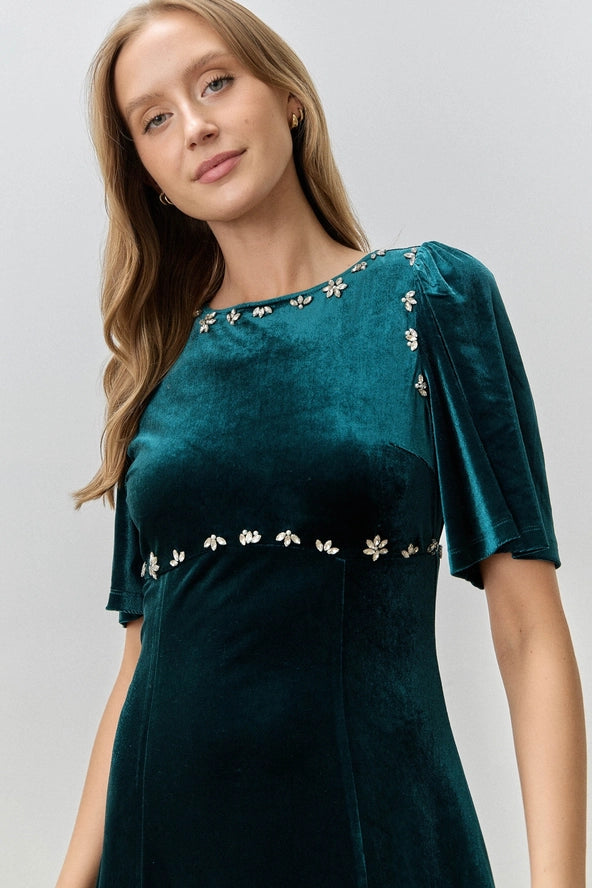 The Emmy Velvet Dress