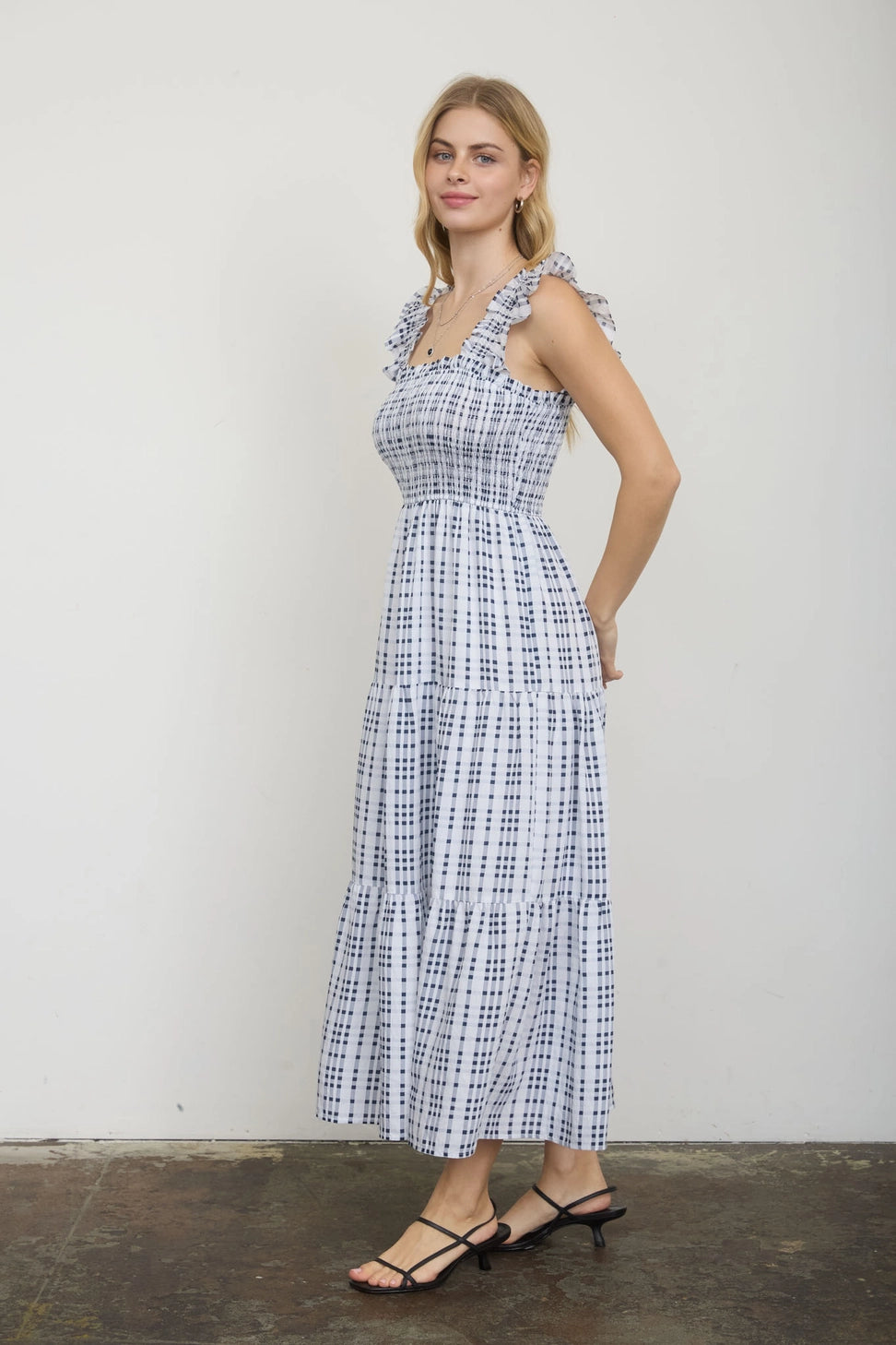 The Lizzy Plaid Dress