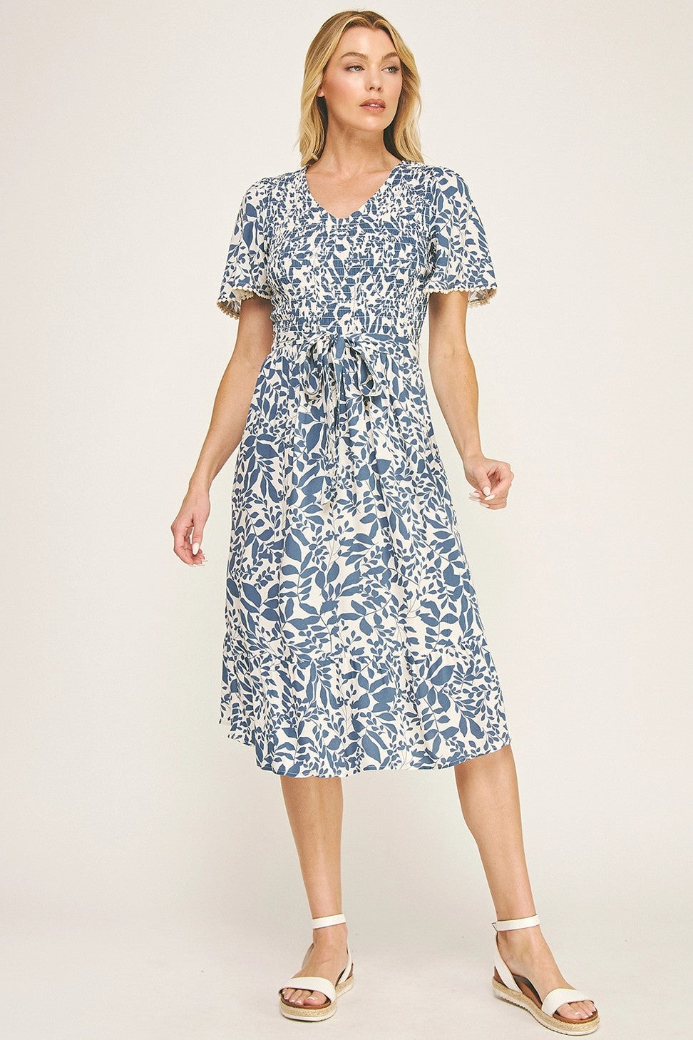 The Tammy Flutter Sleeve Dress