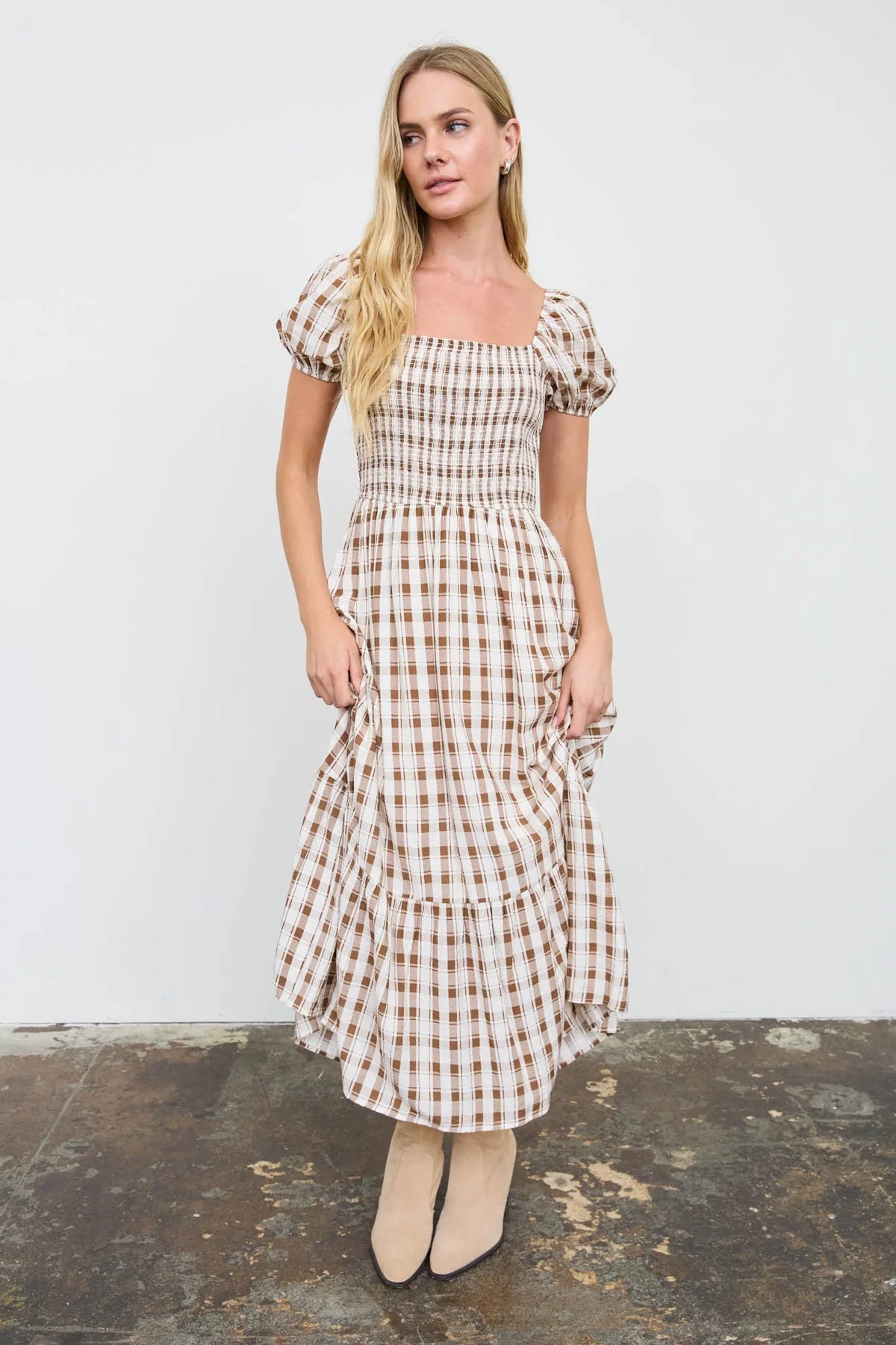 The Morgan Plaid Dress