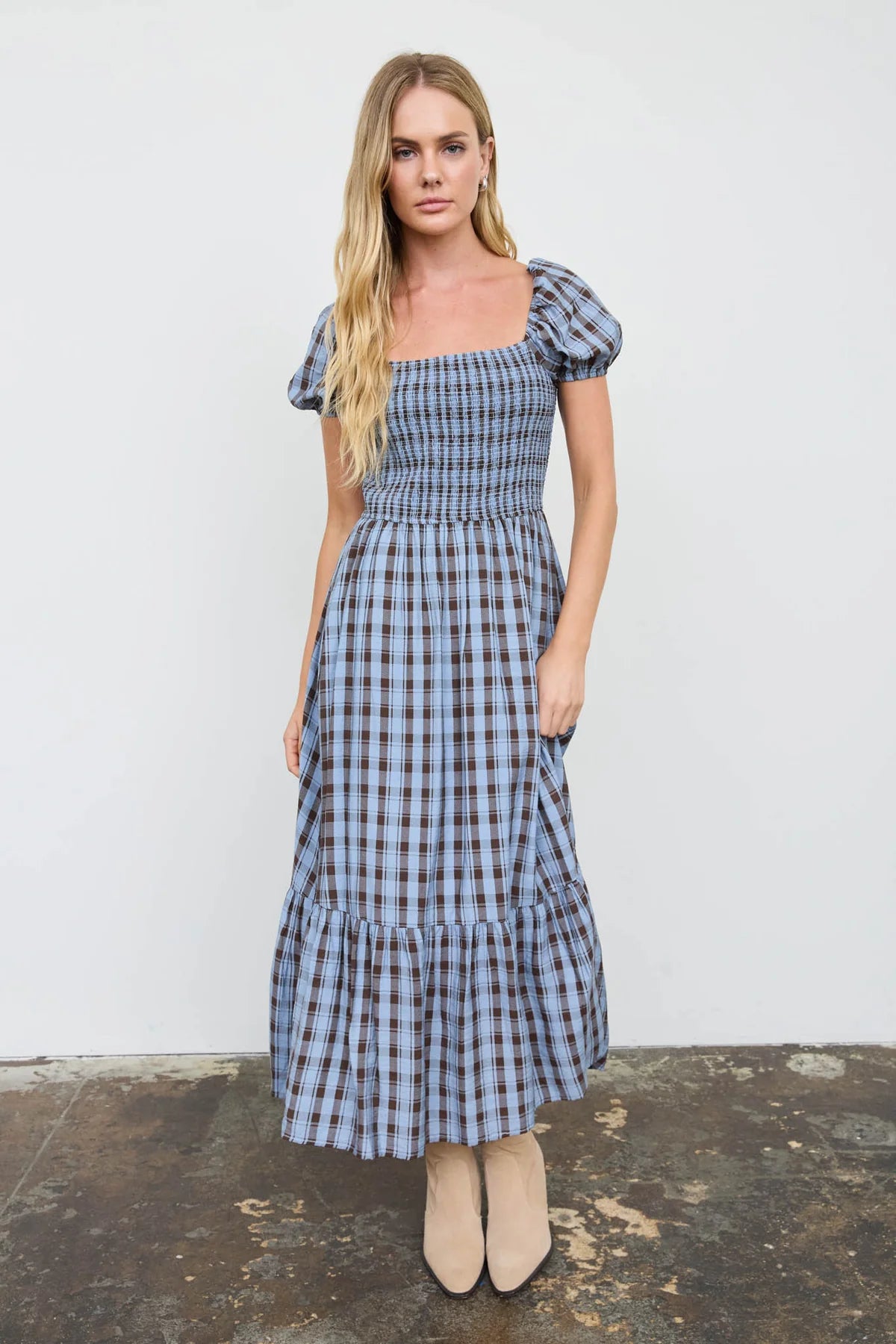 The Morgan Plaid Dress
