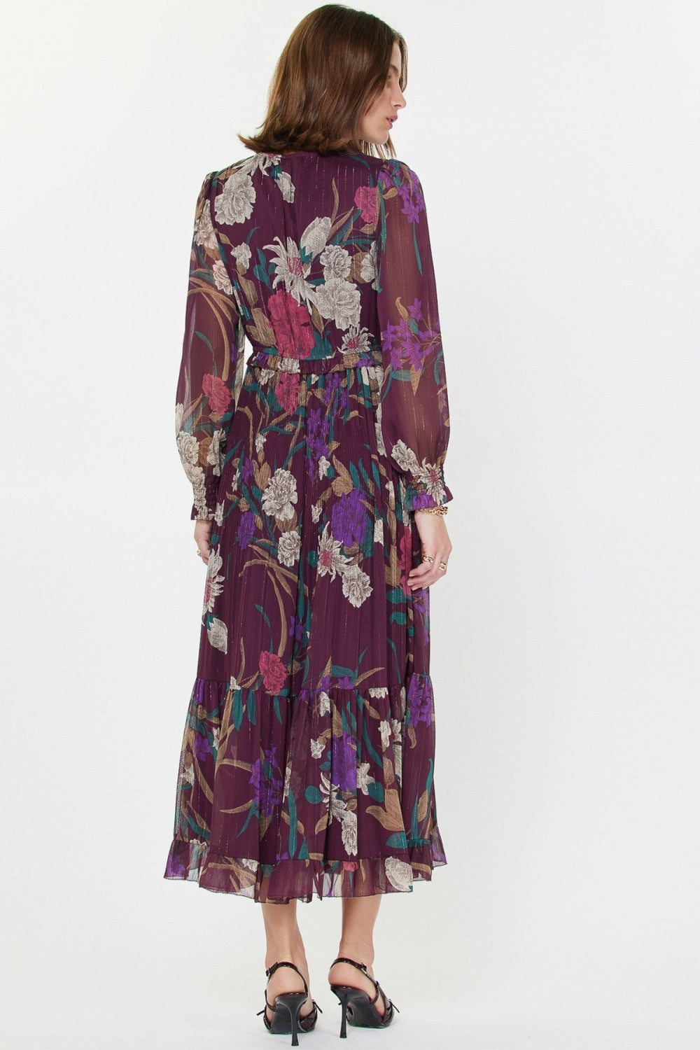 The Hattie Pleated Maxi Dress