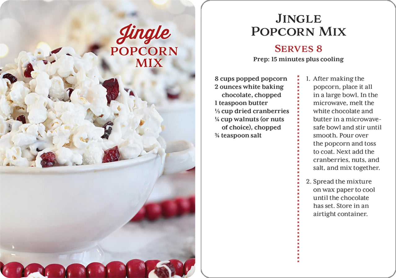 Art of Mixology: Making Spirits Bright Sips & Snacks Recipe Cards