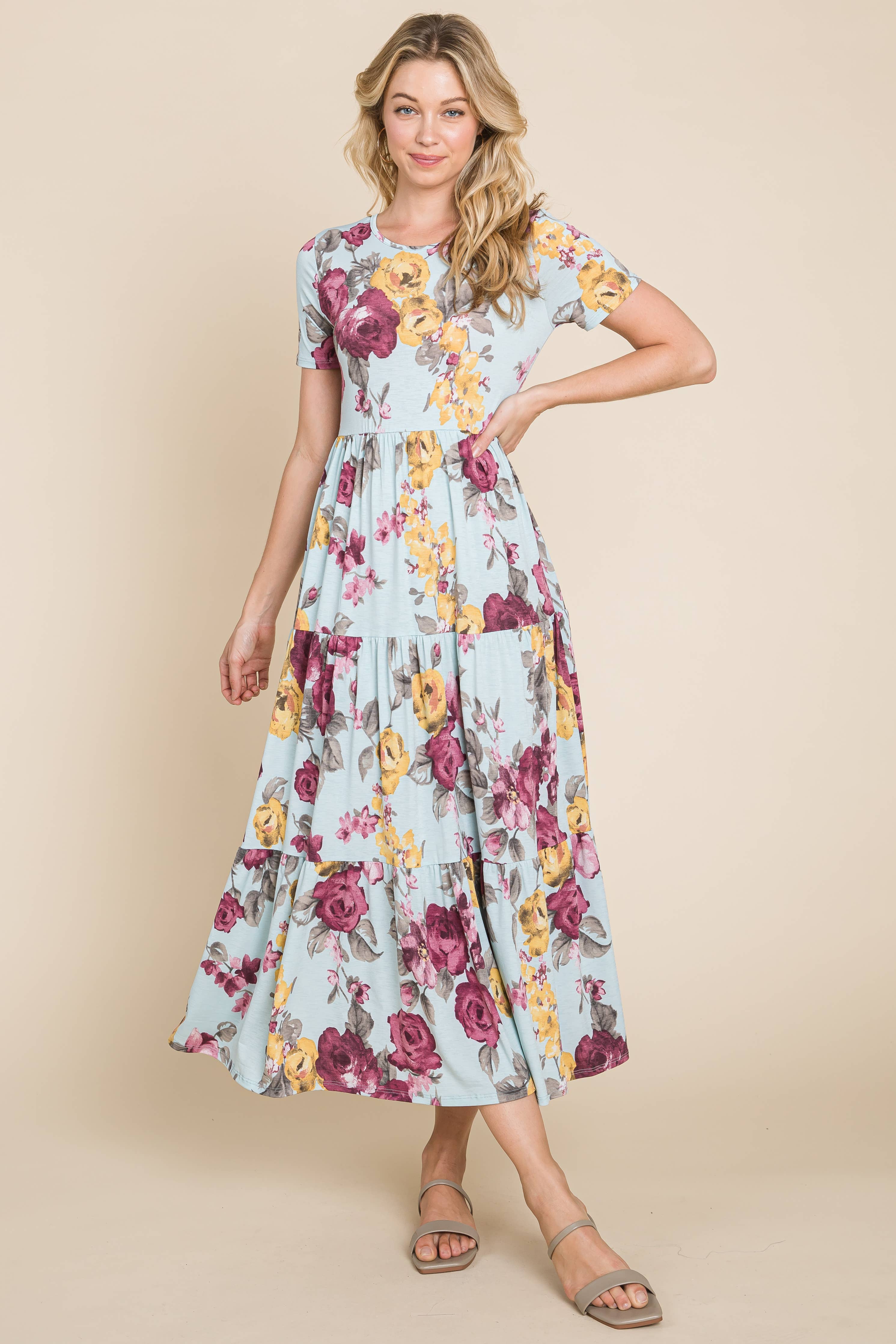 The Ginny Flowy Maxi Dress