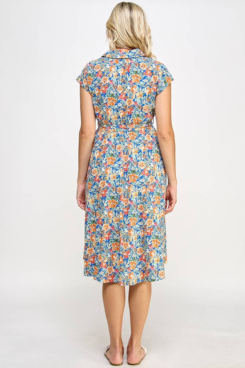 The Jesse Floral Shirtdress