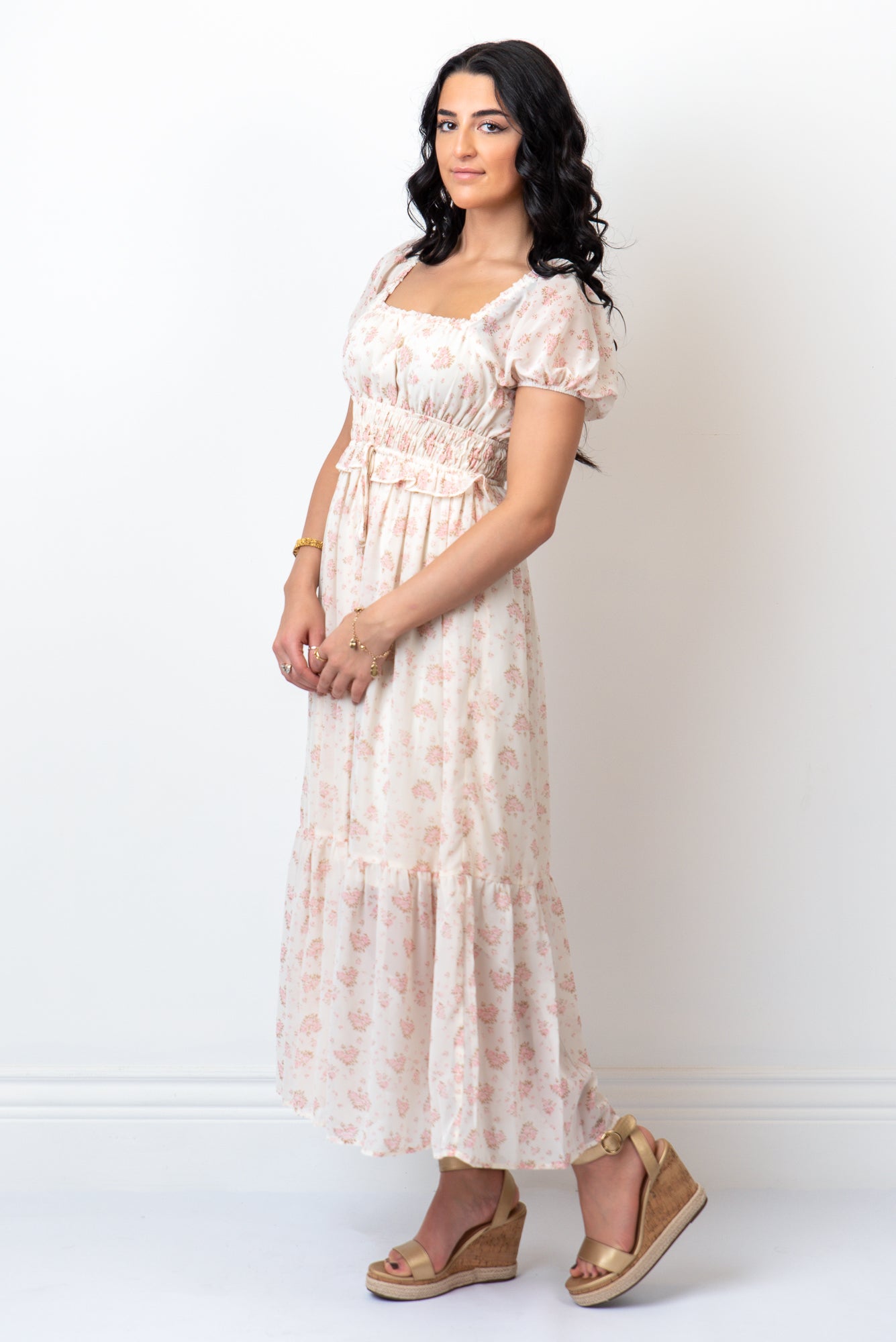 The Bingley Dress in English Rose - Final Sale