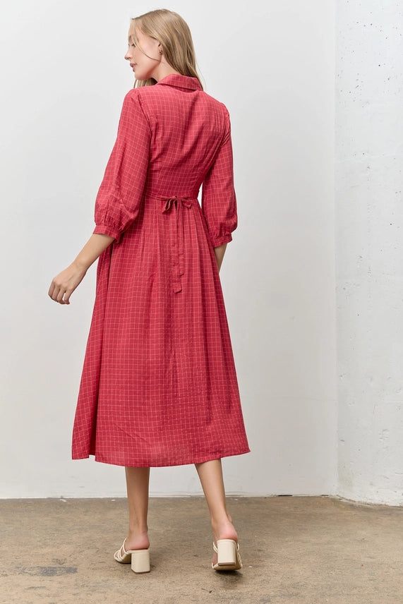 The Tess Midi Shirtdress
