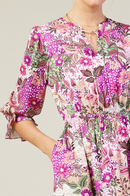 The Lenora Midi Dress