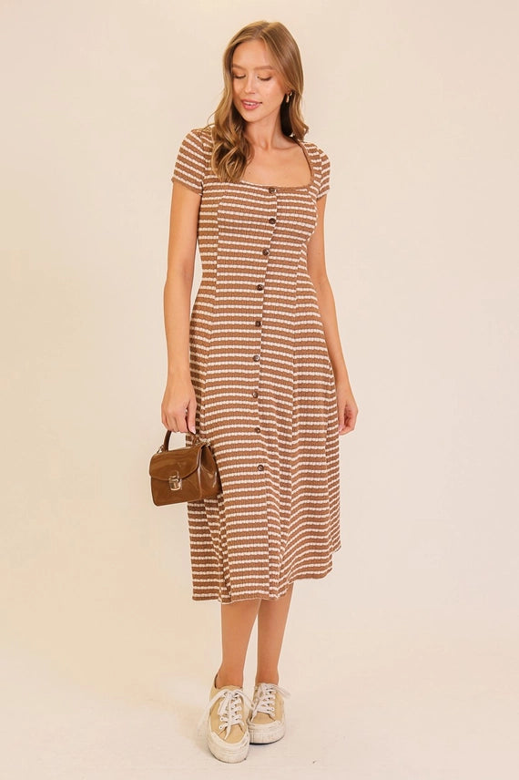 Casual Days Striped Maxi
