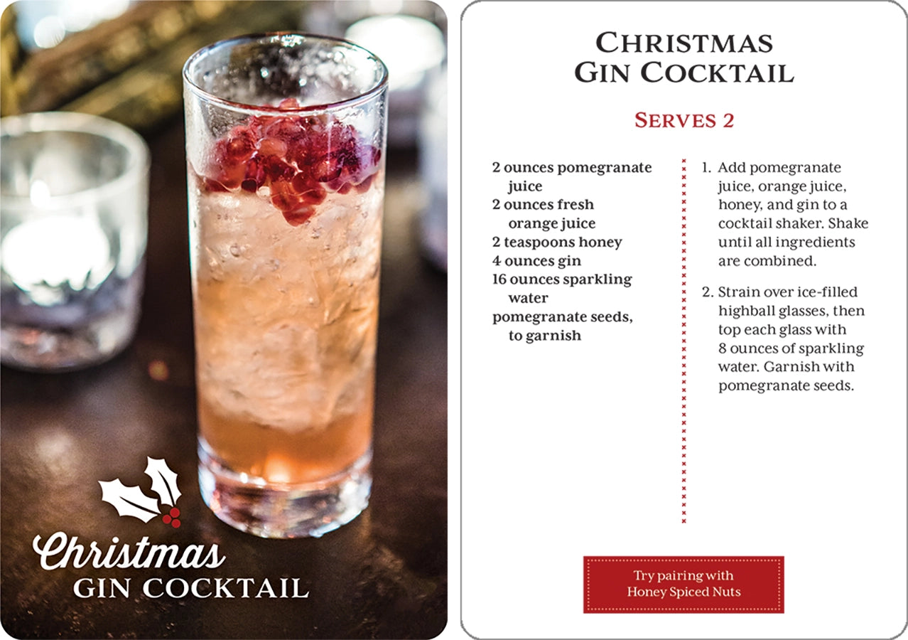 Art of Mixology: Making Spirits Bright Sips & Snacks Recipe Cards