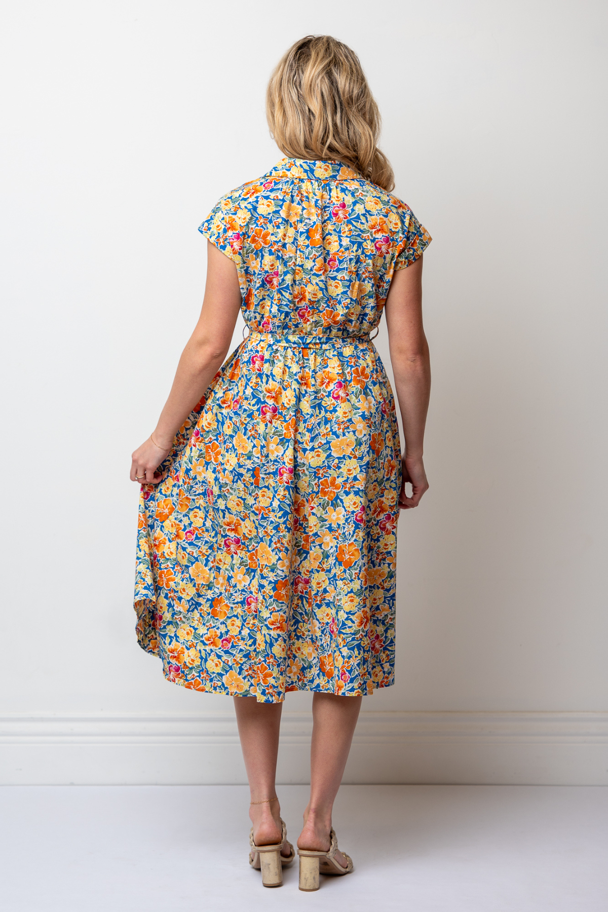 Maleah Floral Print Dress