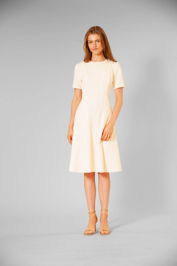 The Mae Jacquard Midi Dress