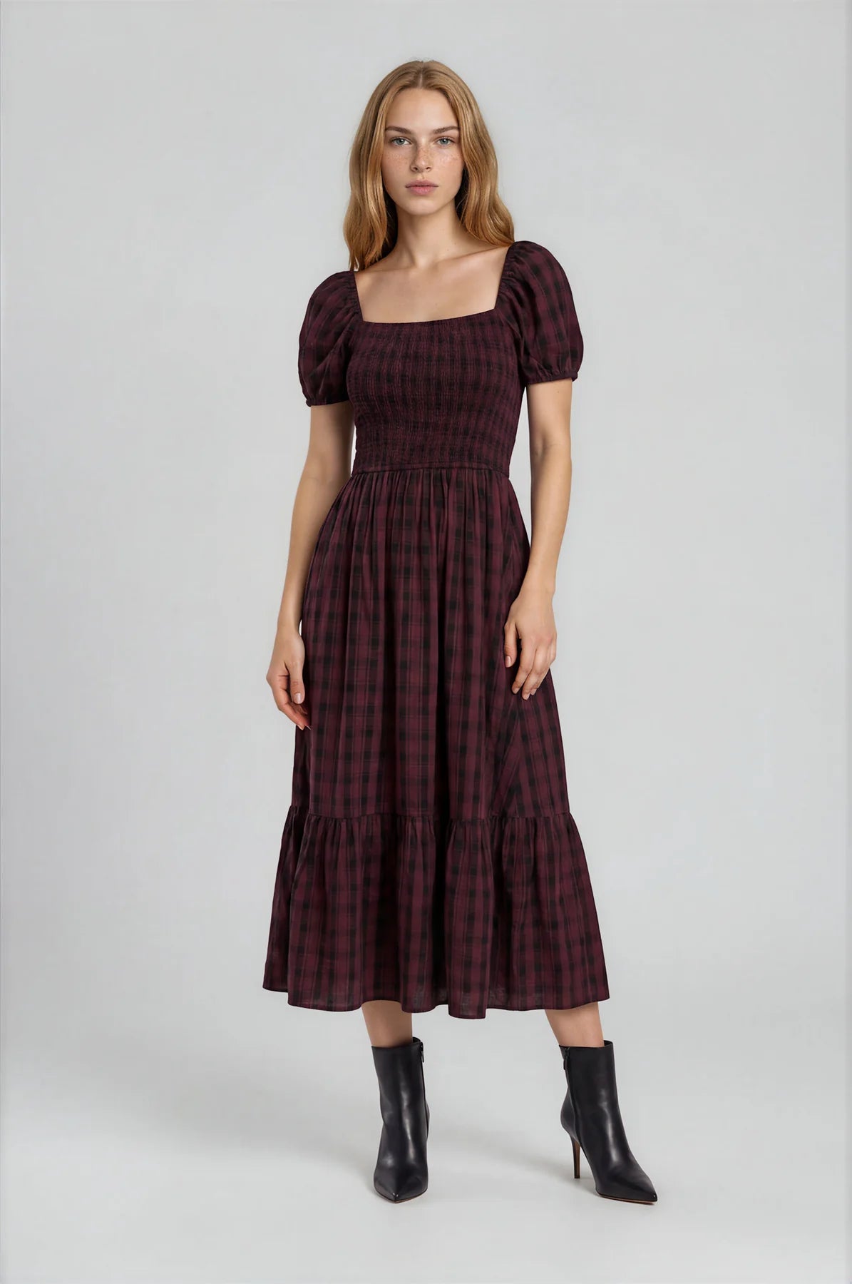 The Morgan Plaid Dress