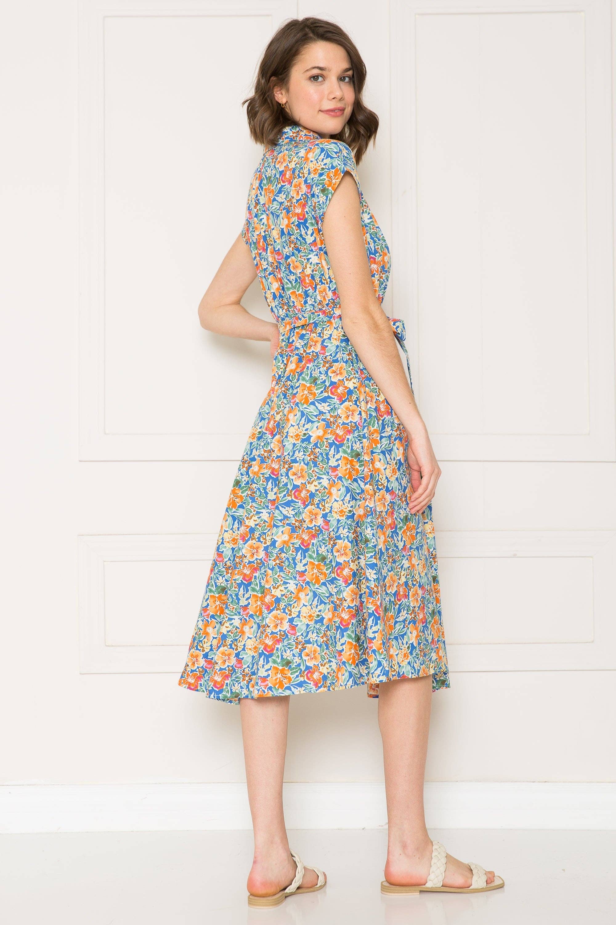 The Jesse Floral Shirtdress