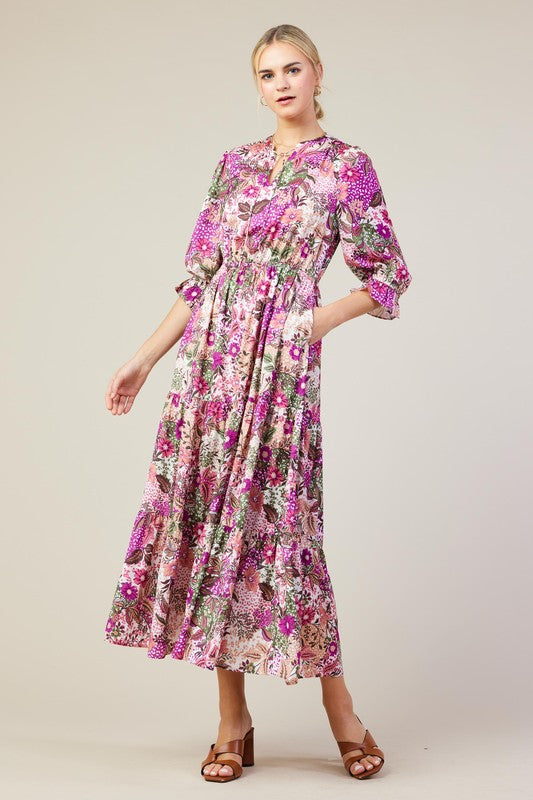 The Lenora Midi Dress