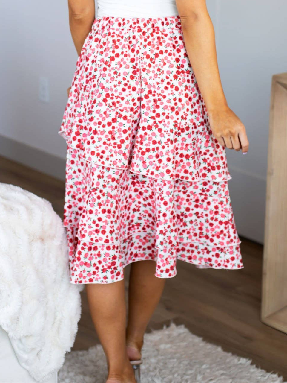 The Taite Ruffle Tiered Skirt