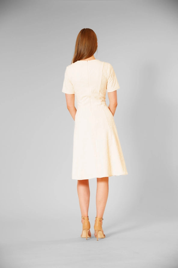 The Mae Jacquard Midi Dress