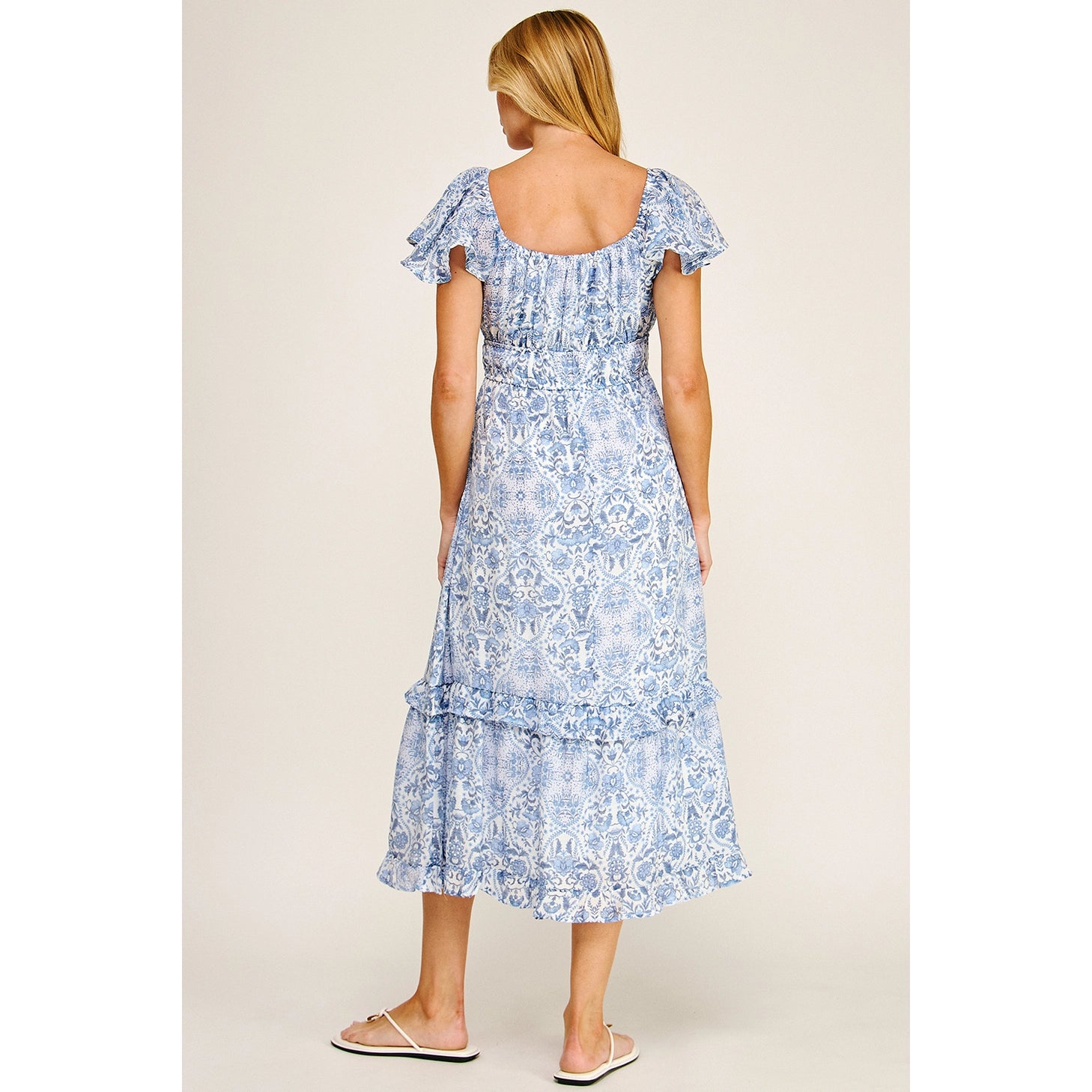 The Bailey Floral Midi Dress