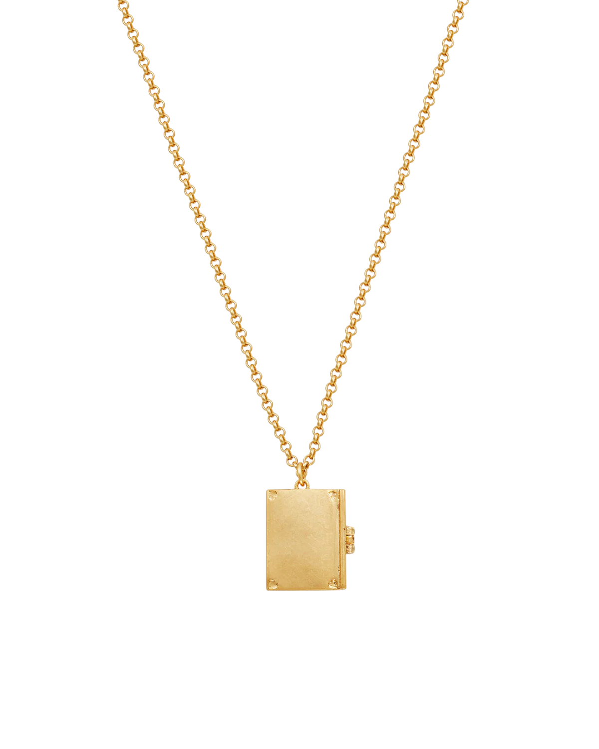 Diary Locket Necklace