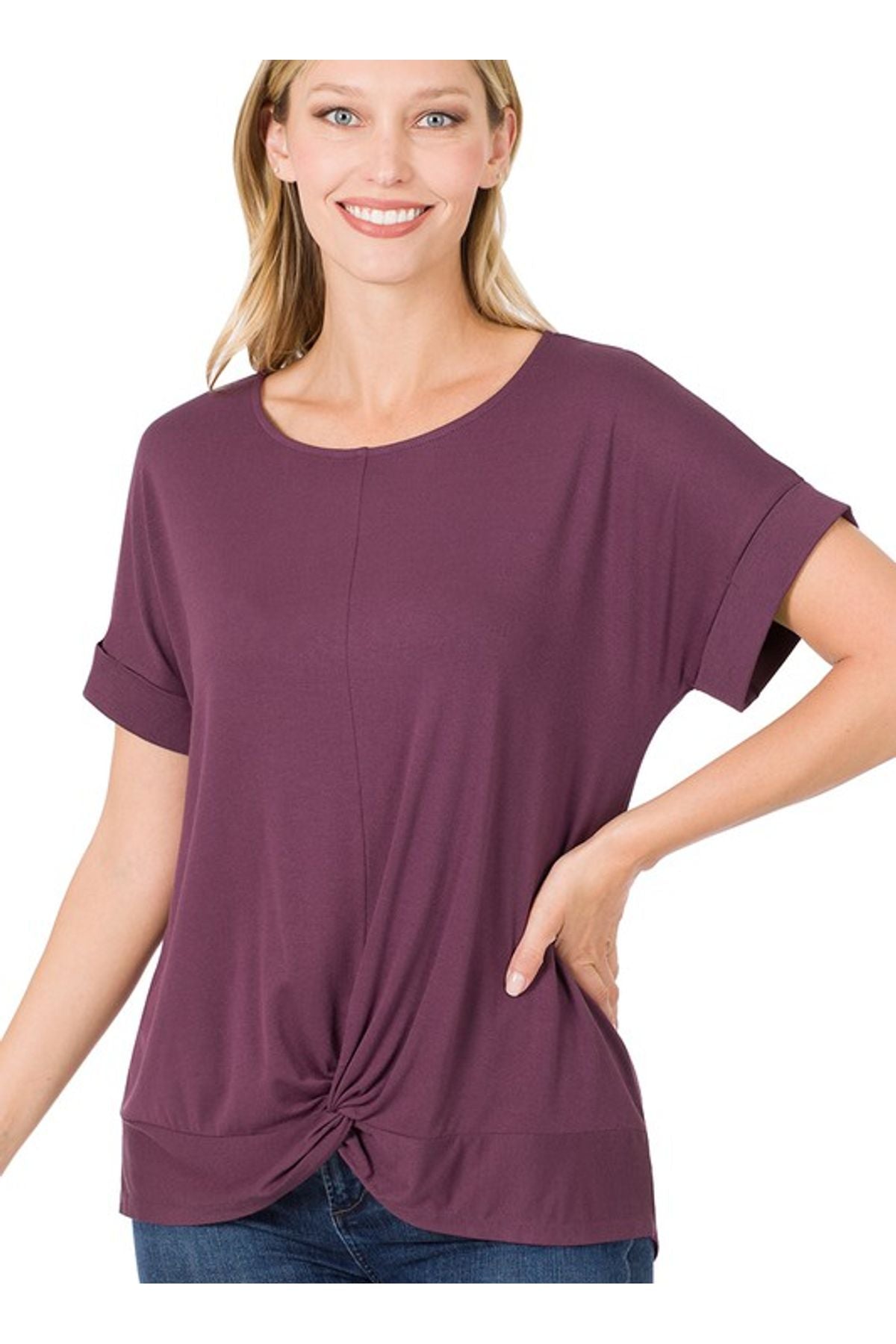 Kennedy Knot Front Top