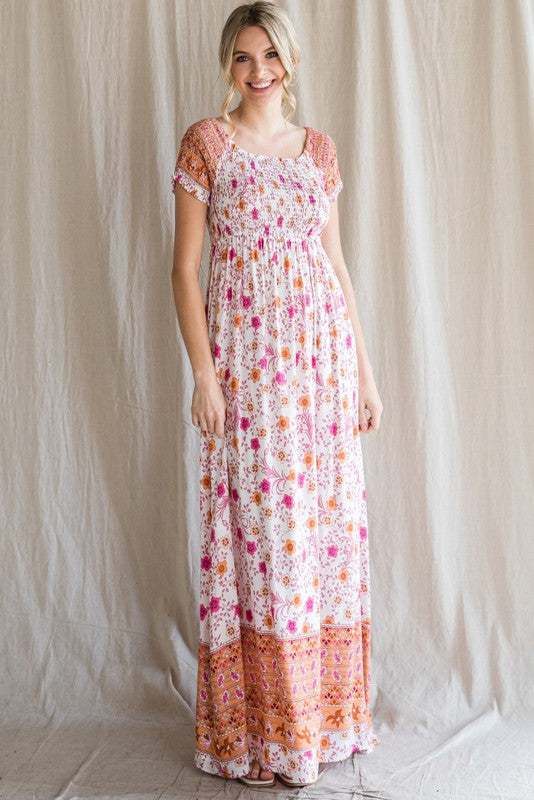Amara Floral Maxi Dress