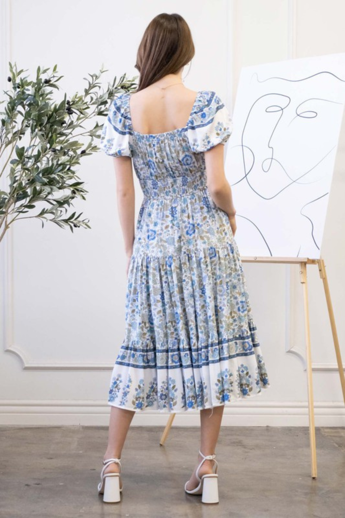 Antoinette Floral Dress