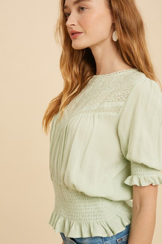 Palma Embroidered Blouse