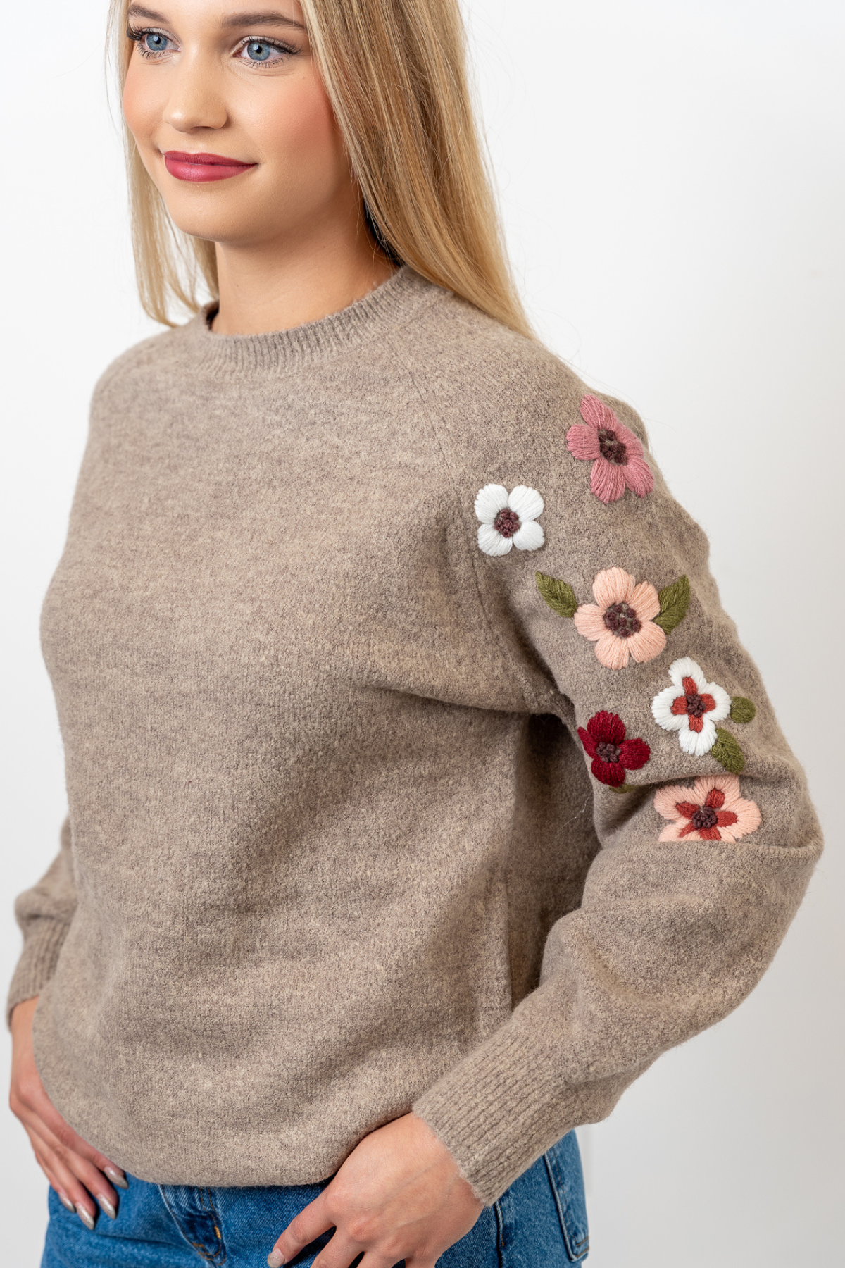 The Evangeline Embroidered Sweater