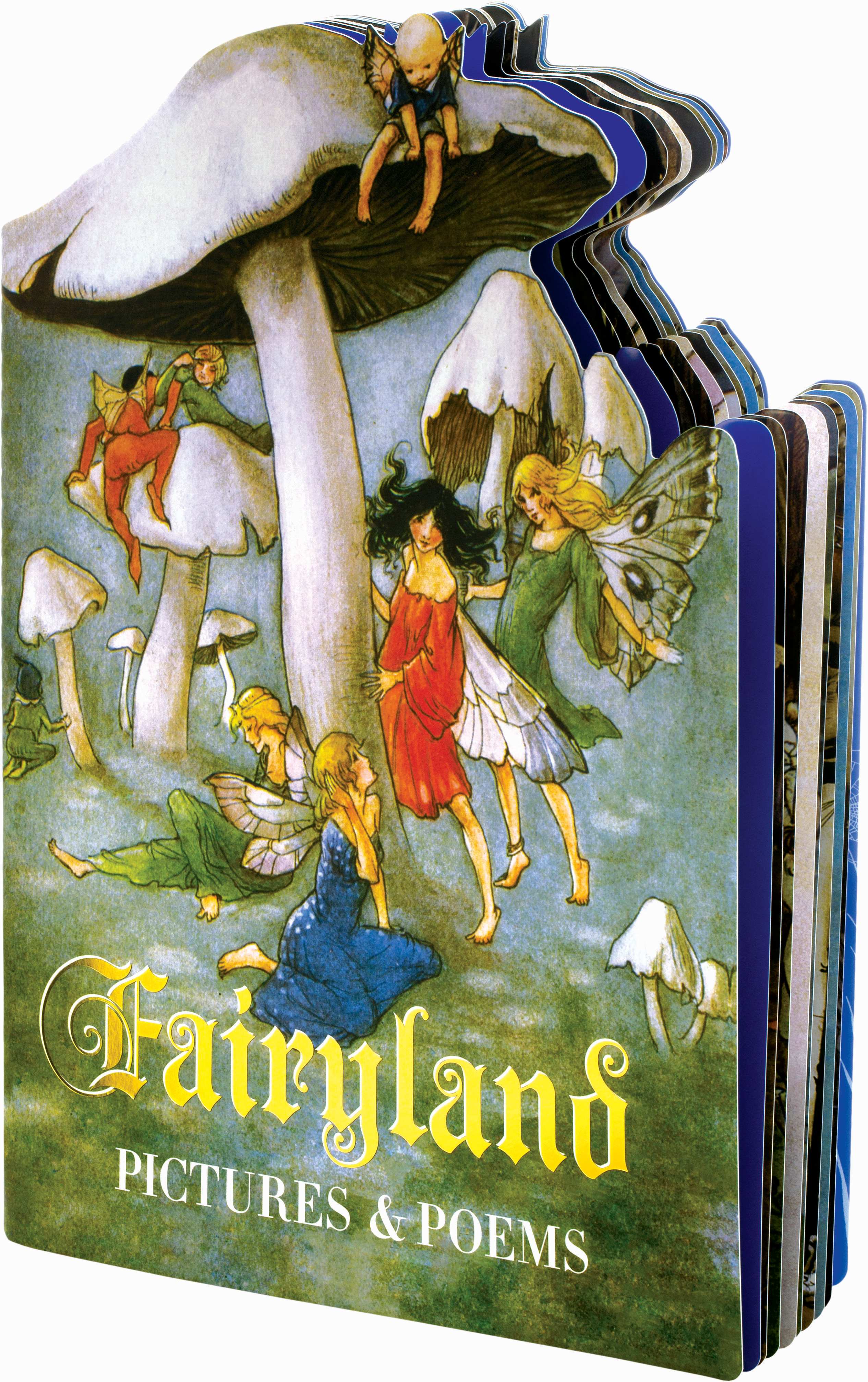 Fairyland-Pictures And Poems-Children's Picture Book-Vintage