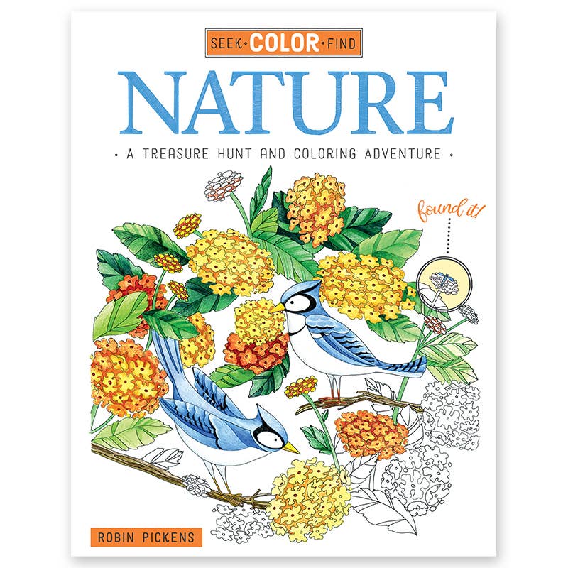 Coloring Book - Seek & Find Nature