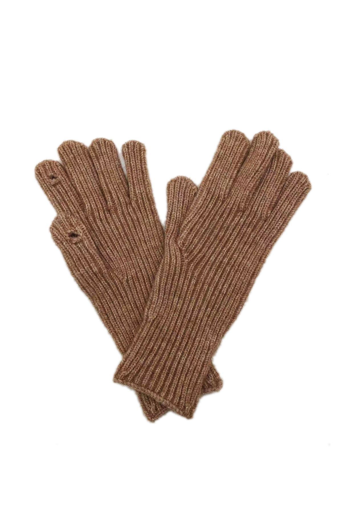 Ribbed Knit Gloves