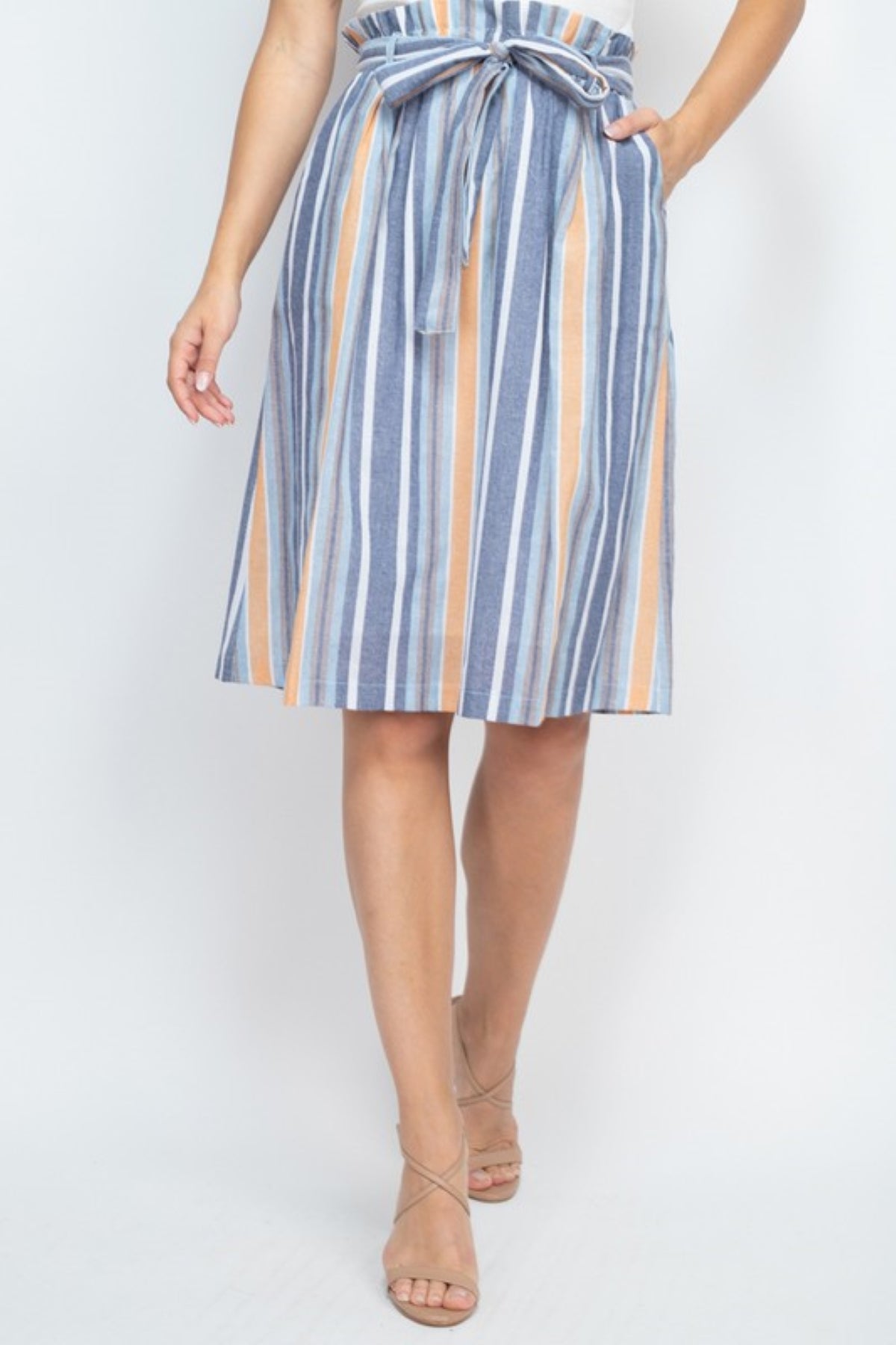 Willa Striped Skirt
