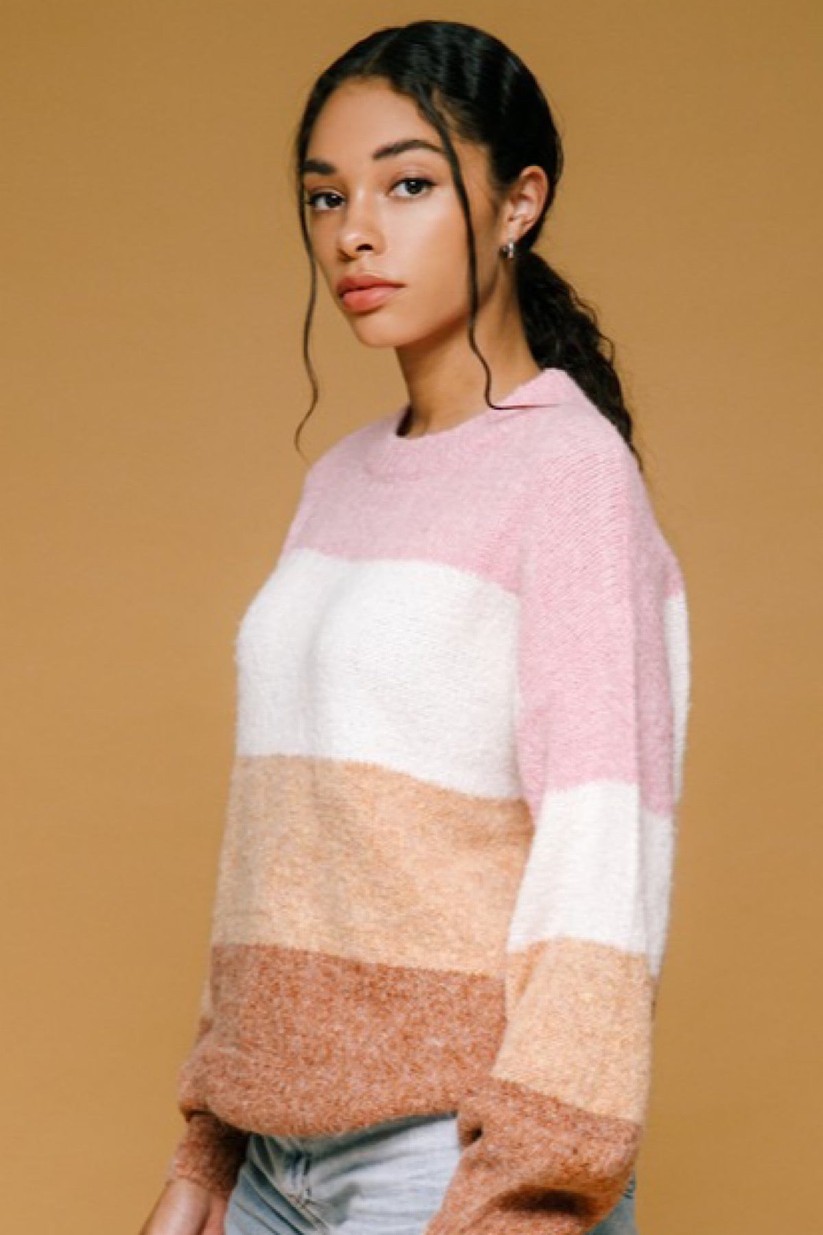 Zara Colorblock Sweater