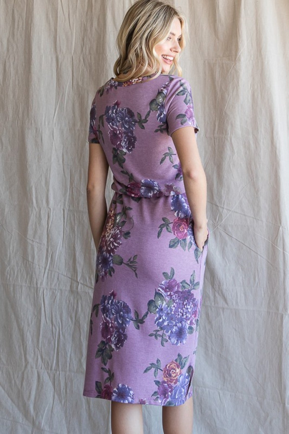 Hollis Floral Midi Dress