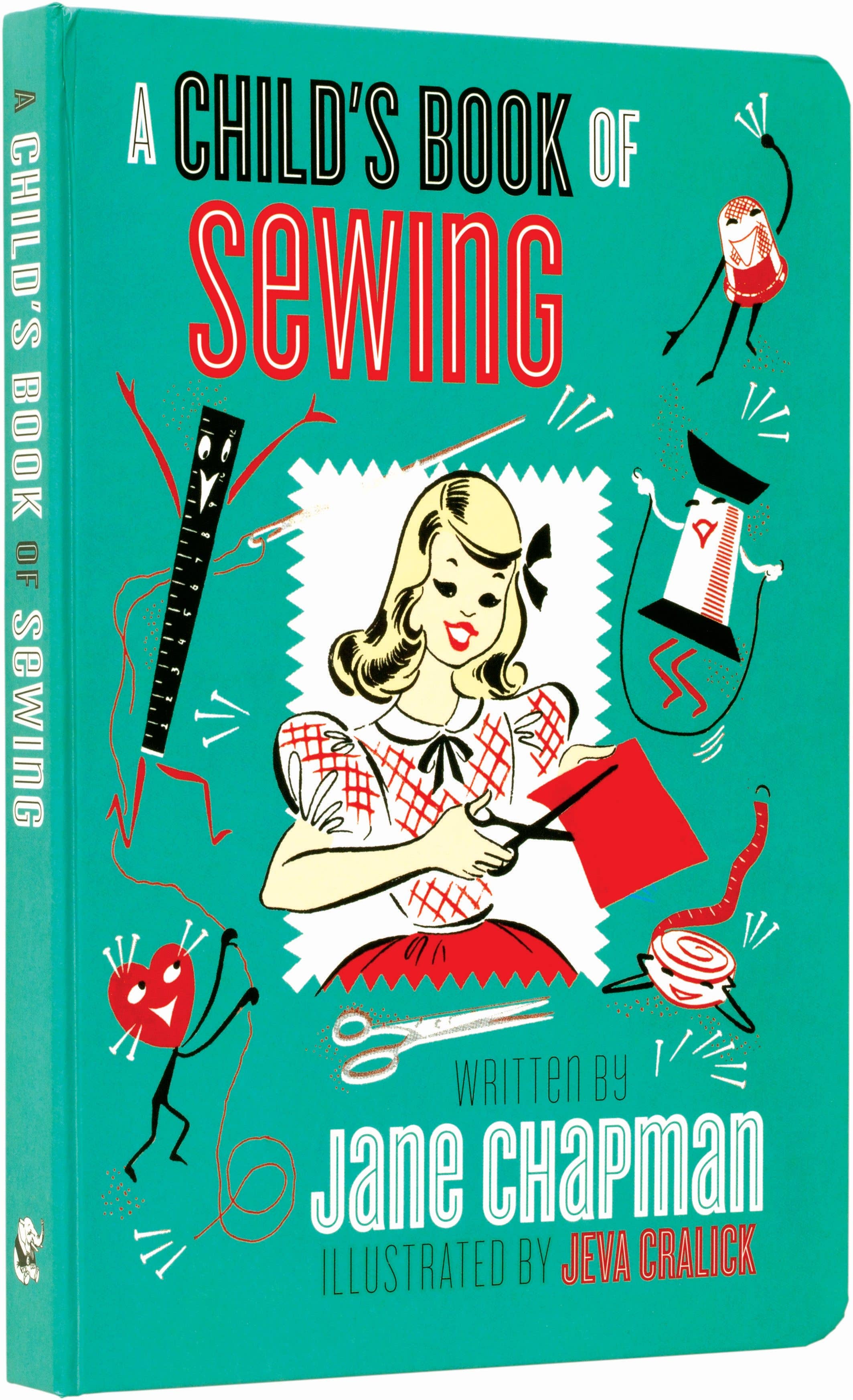A Child's Book Of Sewing: Mid-century - Children's Book