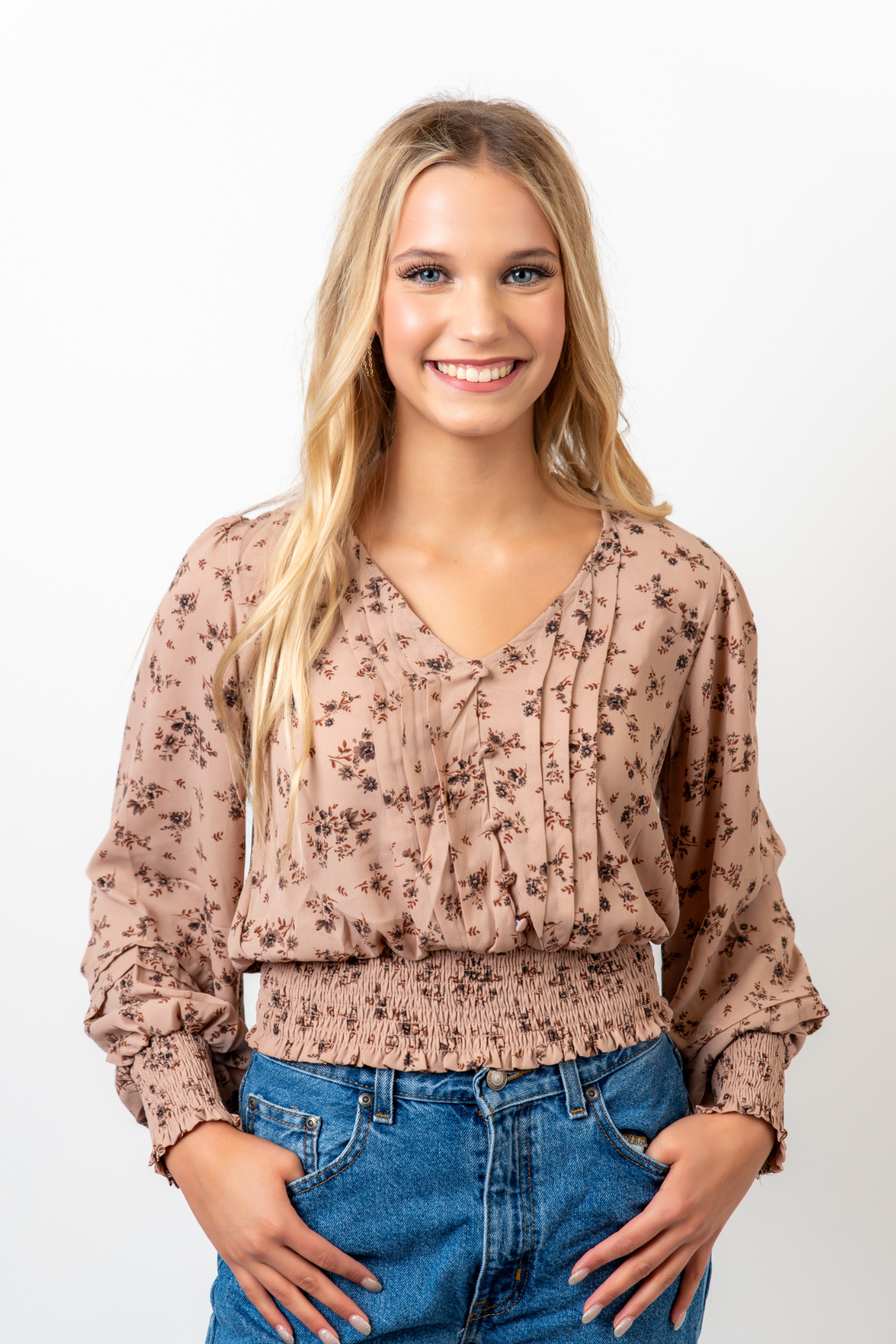 The Laura Floral Blouse