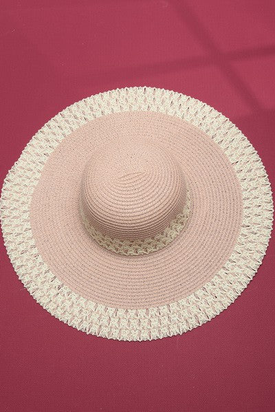 Classic Edge Panama Straw Sun Hat