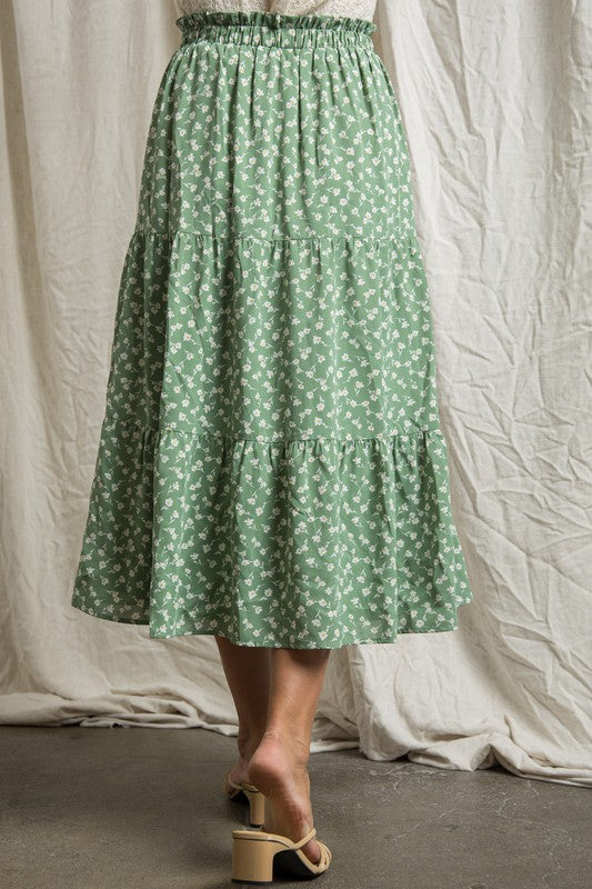 Larkin Floral Skirt
