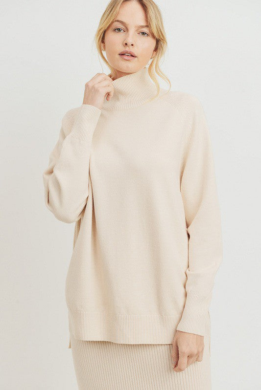 Robyn Pullover Sweater in Oatmeal