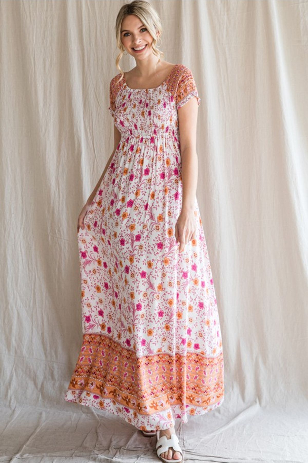 Amara Floral Maxi Dress