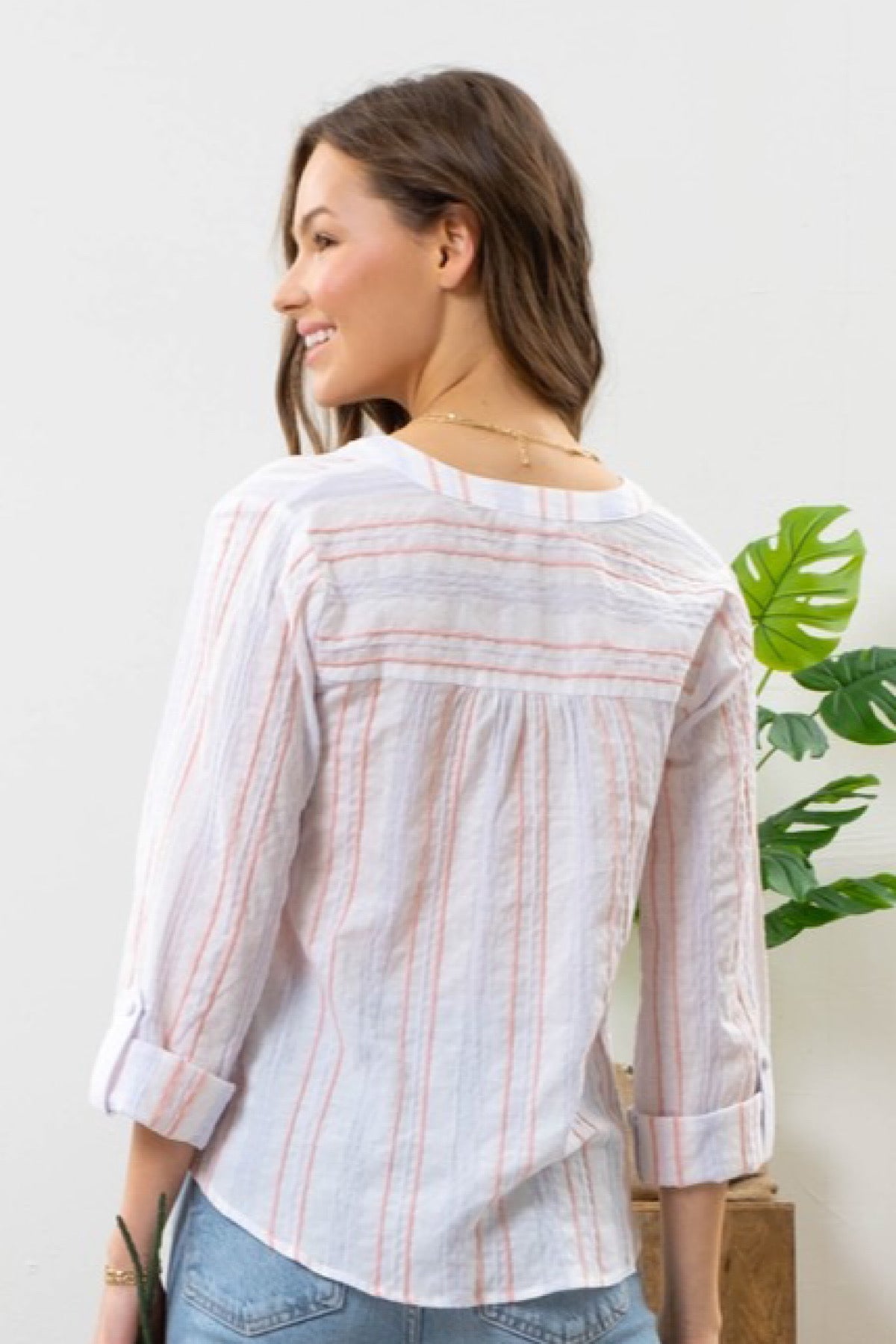 Cassie Striped Long Sleeve Top
