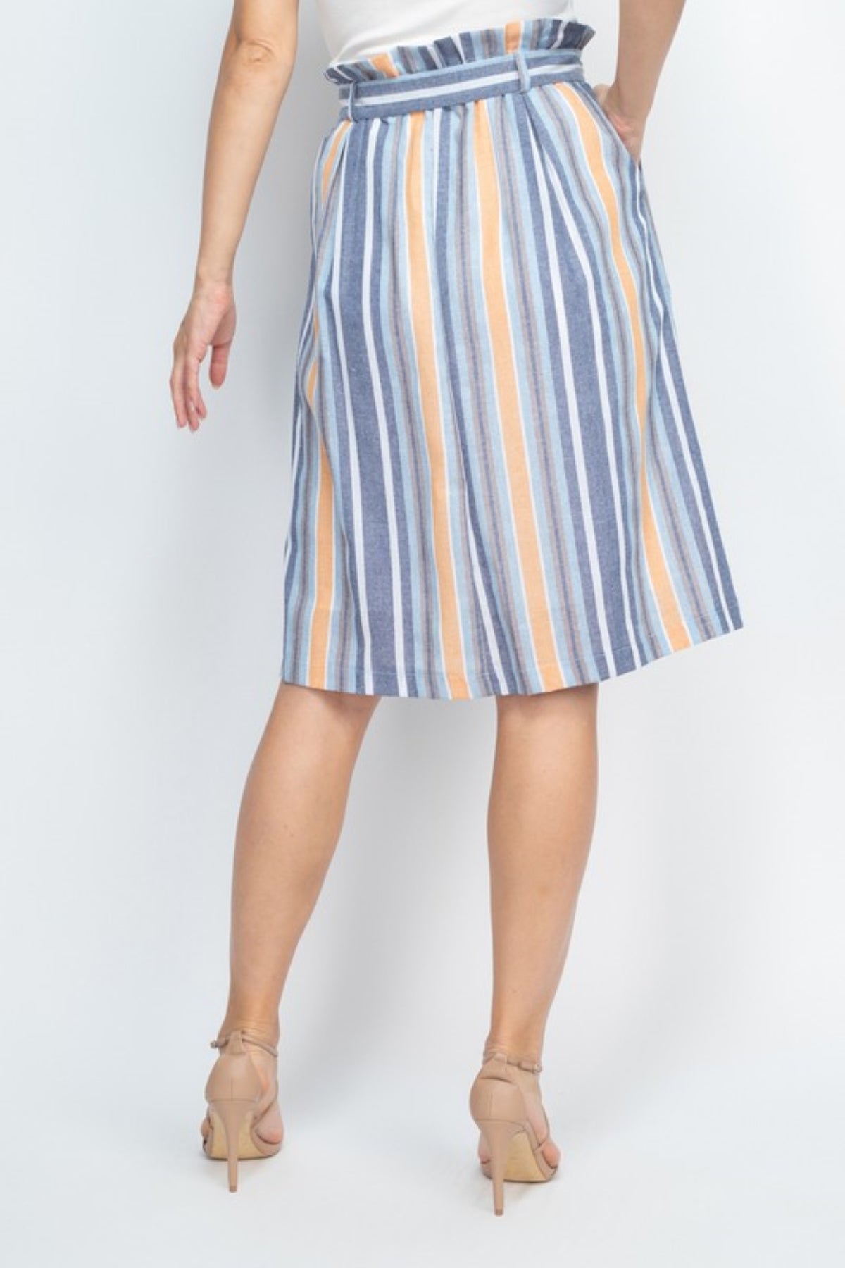 Willa Striped Skirt