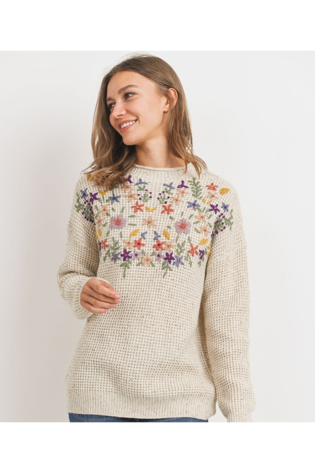 Luna Embroidered Sweater