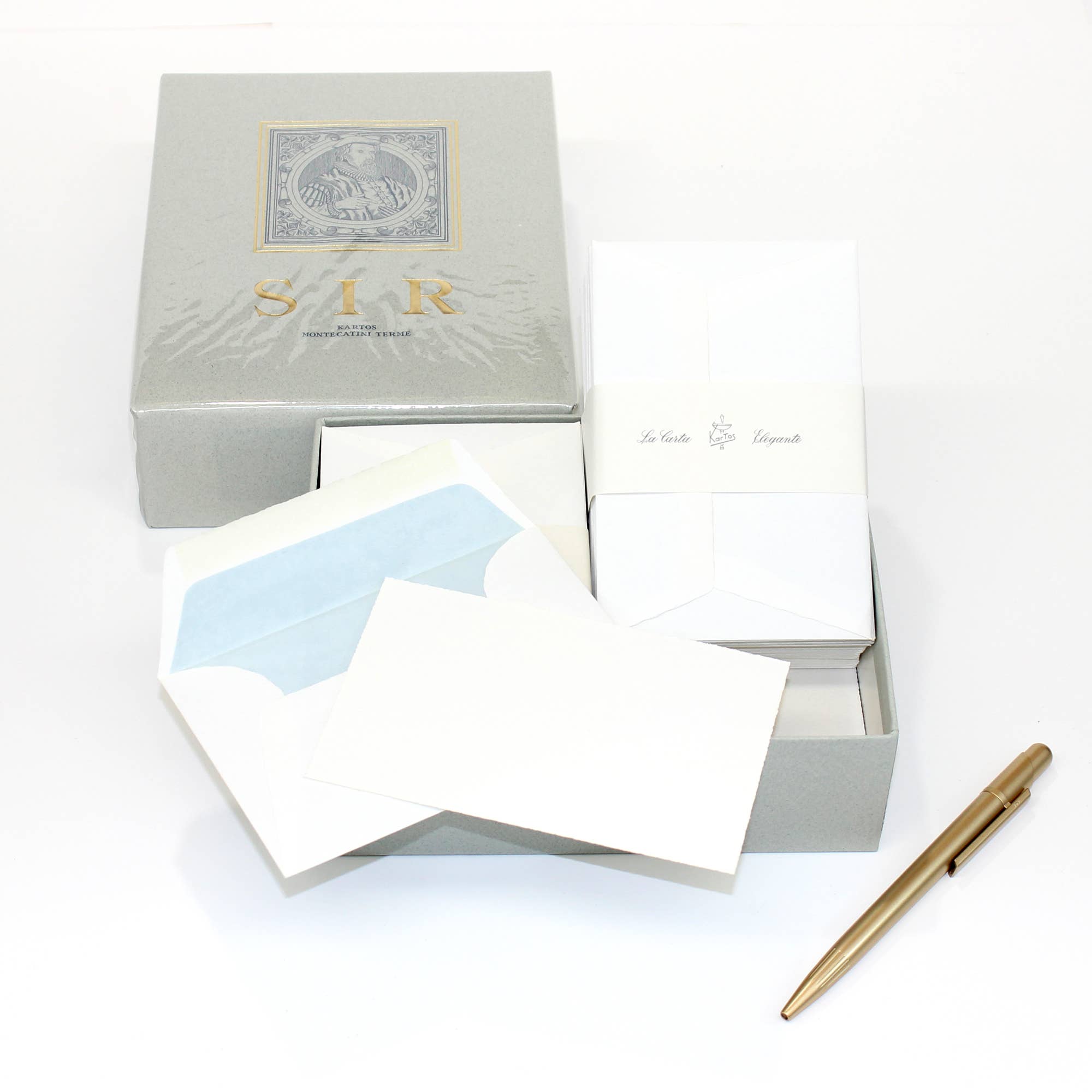Kartos "SIR" Collection Deckled-Edge Cards, Stationery